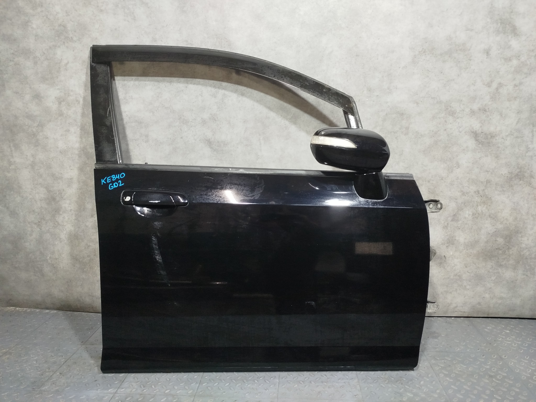ДВЕРЬ HONDA FIT JAZZ 67010SAA010ZZ ПЕРЕДНЯЯ ПРАВАЯ черный, B92P KE840