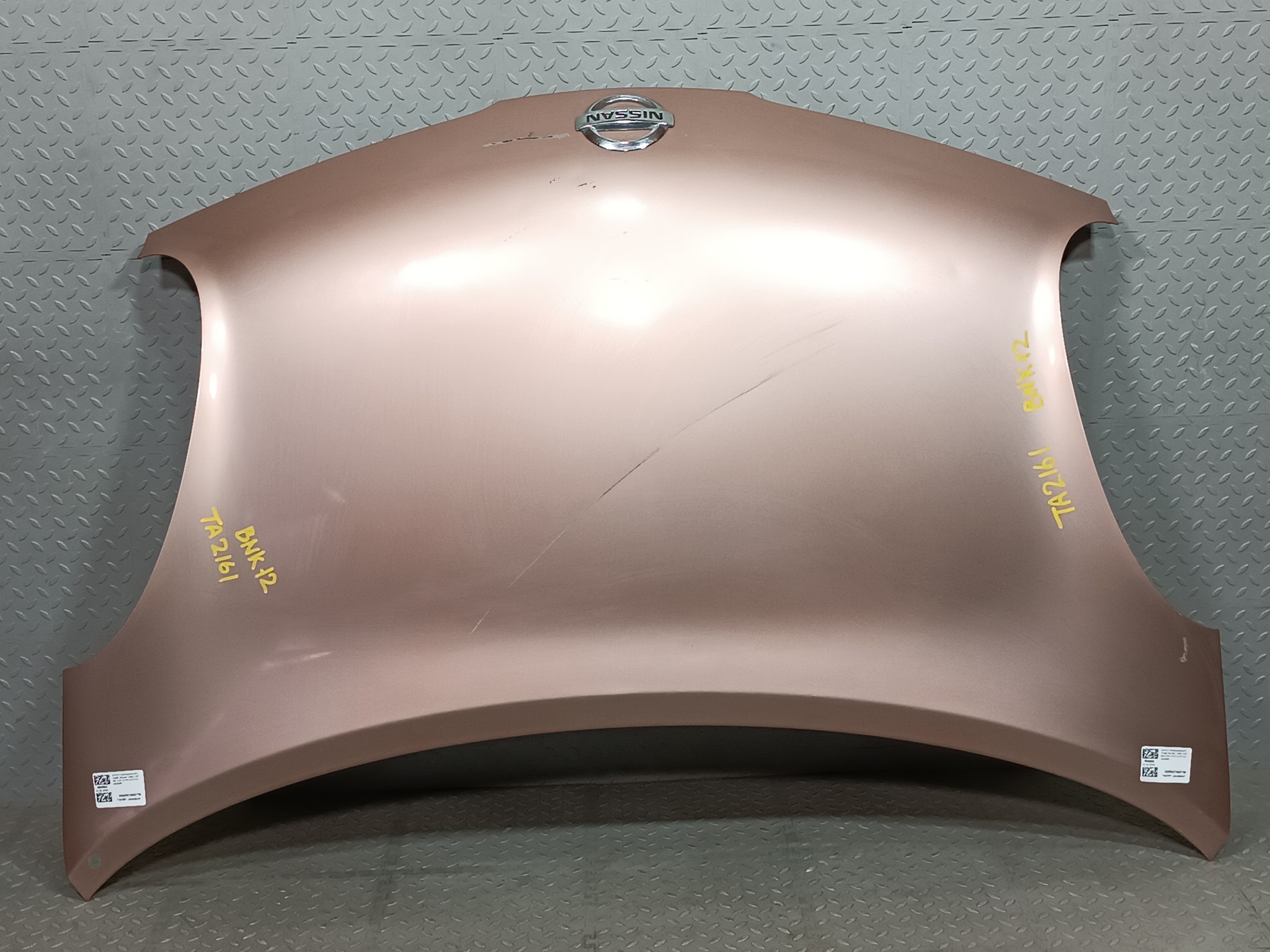 КАПОТ NISSAN MARCH MICRA F5100AX0MM розовый, NAA TA2161