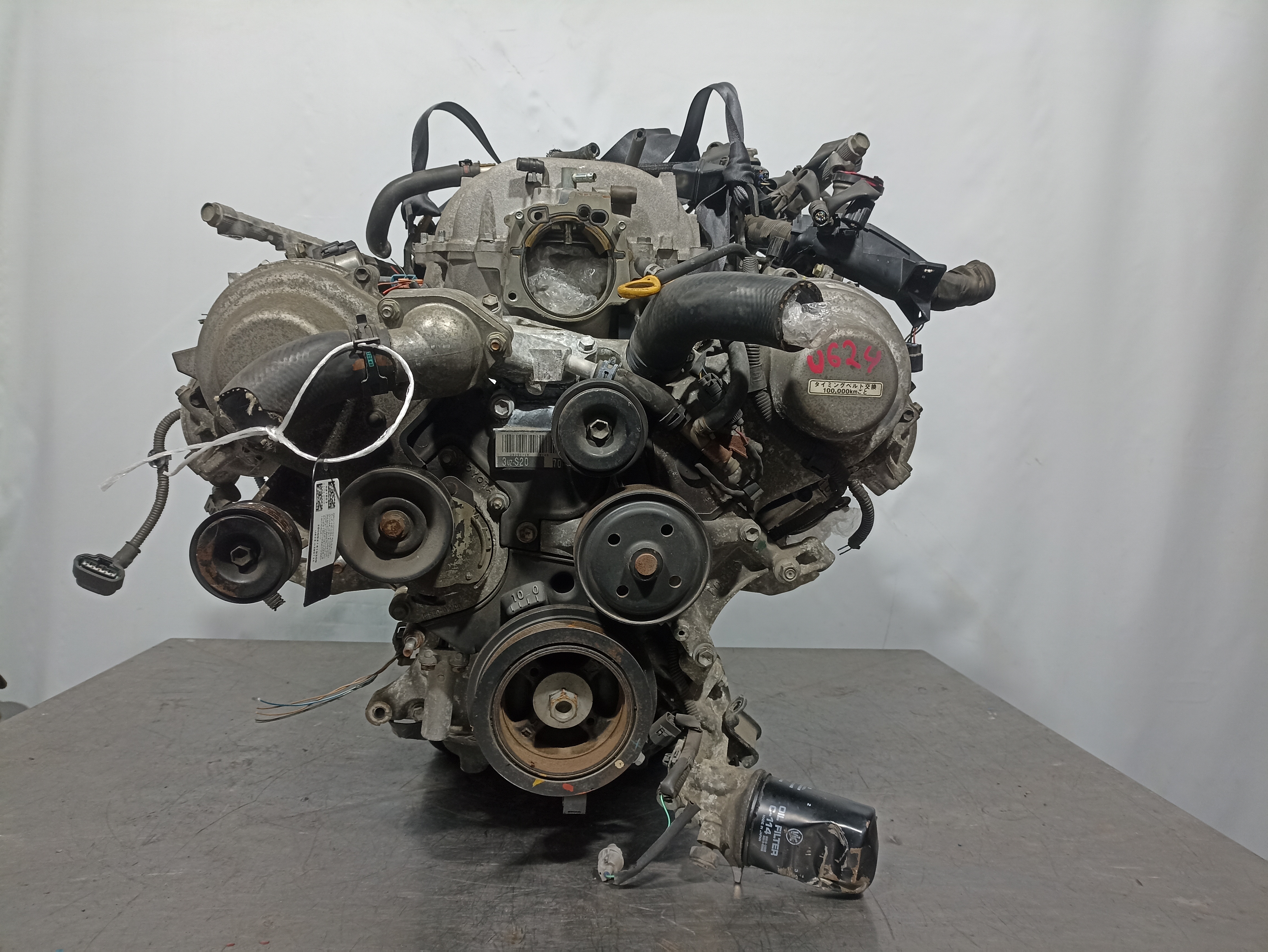 ДВИГАТЕЛЬ 3UZ-FE TOYOTA LEXUS 1900050510 U624-0399726