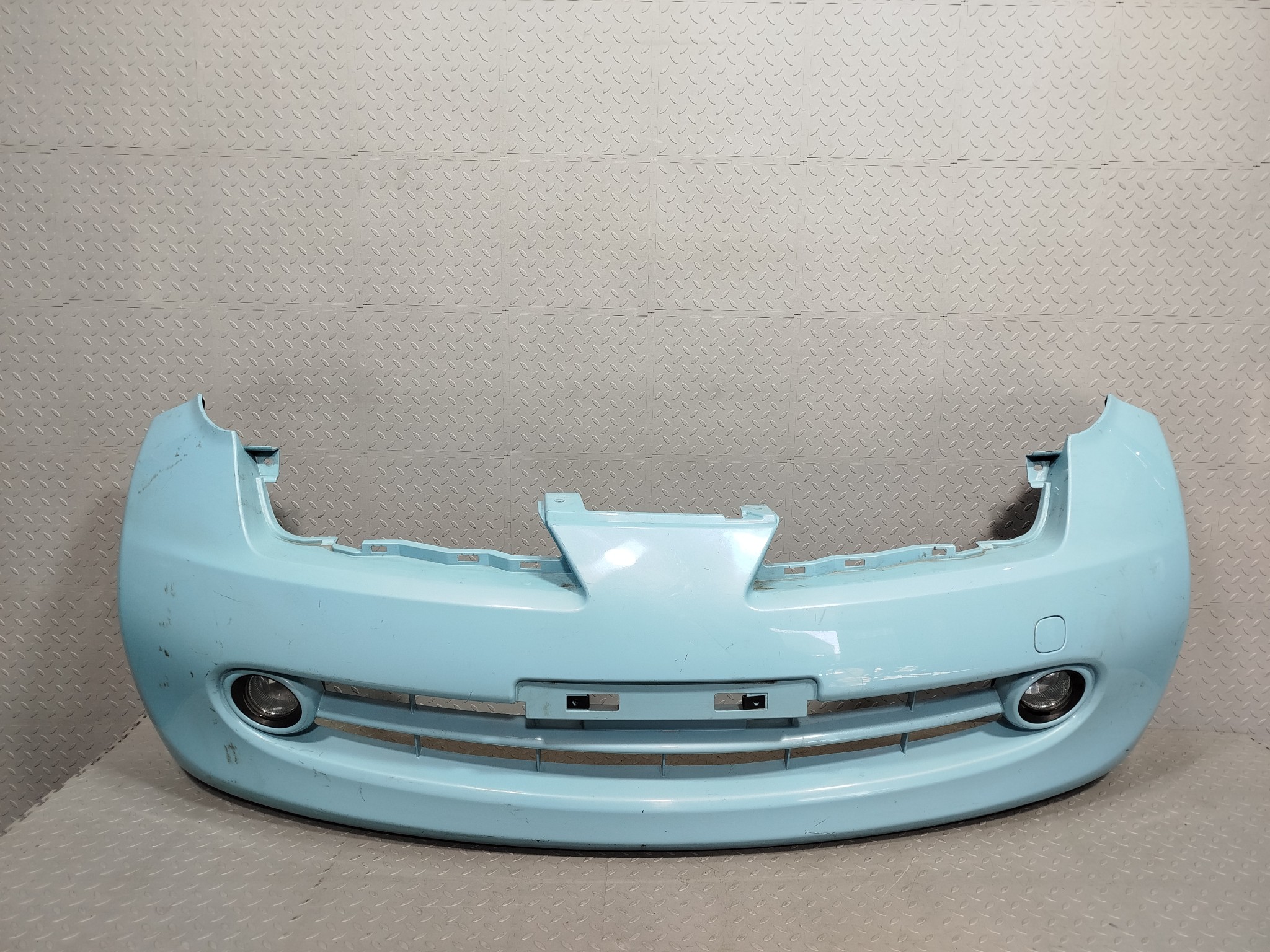 БАМПЕР NISSAN MARCH F2022CT08A ПЕРЕДНИЙ  голубой, B41 TA2046